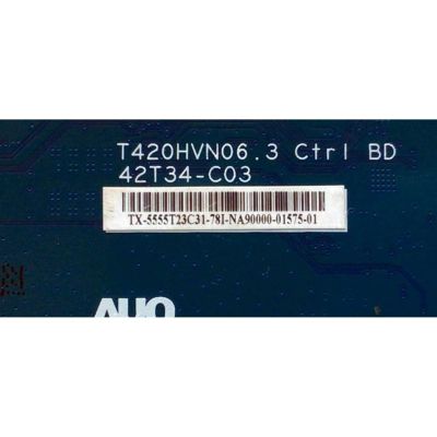 KIT DE TARJETAS PARA TV ELEMENT / NUMERO DE PARTE W17080874 / 21006149 / TP.MS3553.PB801 / T55HVN08.1 / E17212-2-KK / T-CON 55.55T23.C31 / 55555T23C31 / T420HVN06.3 / 42T34-C03 / PANEL MD5533YTAF / MODELO ELEFW5517 H7A9M - Imagen 2